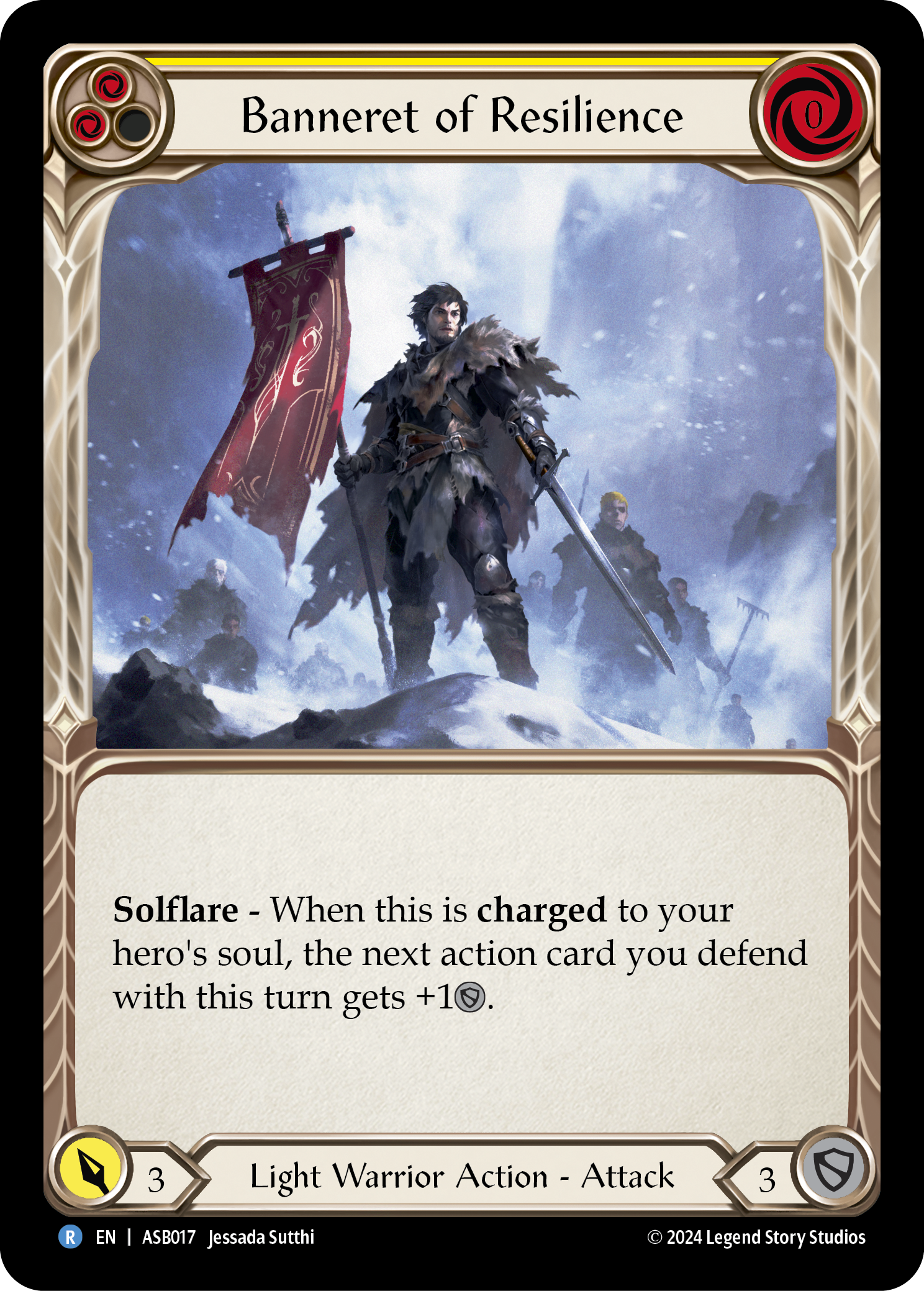 Banneret of Resilience (Yellow)