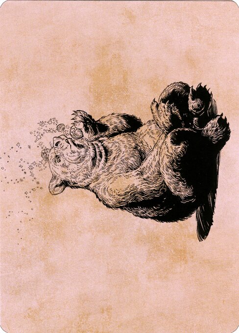 Wilson, Refined Grizzly Art Card