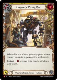 Cogwerx Prong Bot (Yellow)