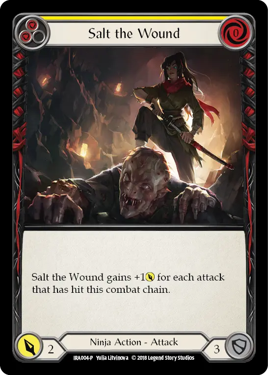 Salt the Wound (Yellow)