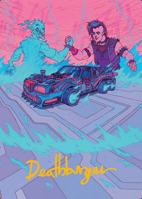 Demonic Junker Art Card