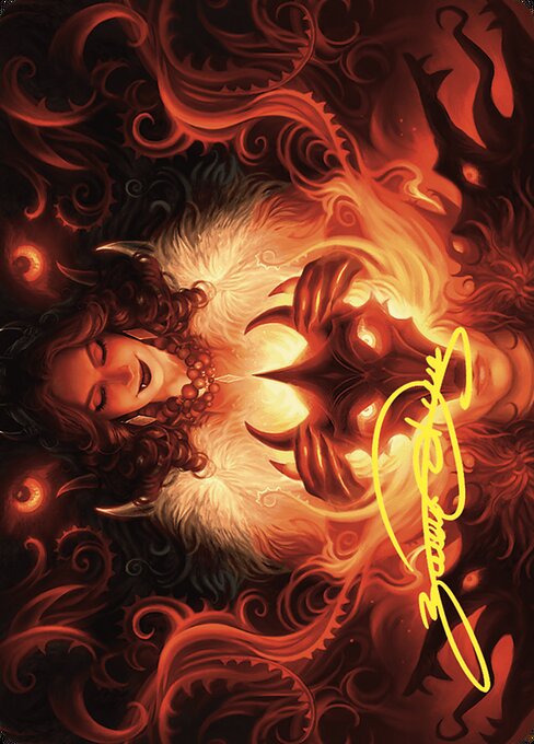 Witch's Mark Art Card