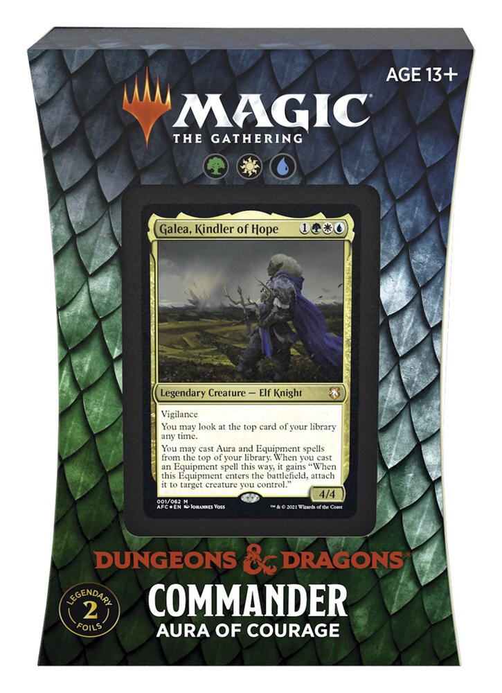 Adventures in the Forgotten Realms Commander Deck Aura of Courage