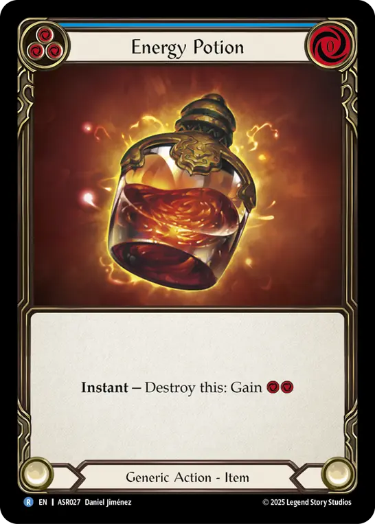 Energy Potion (Blue)