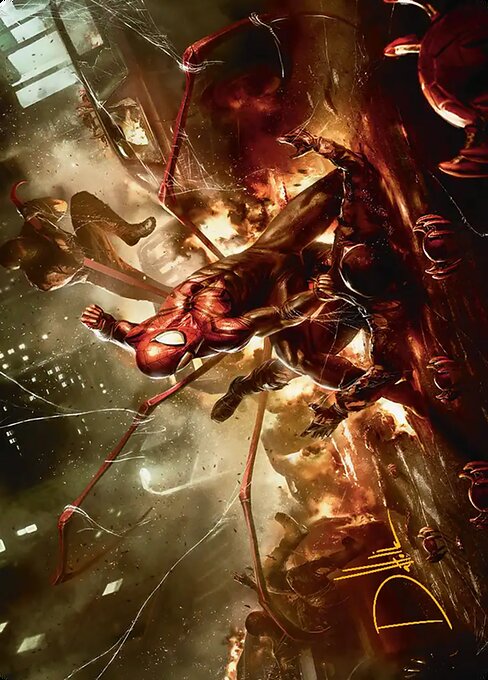 Superior Spider-Man Art Card