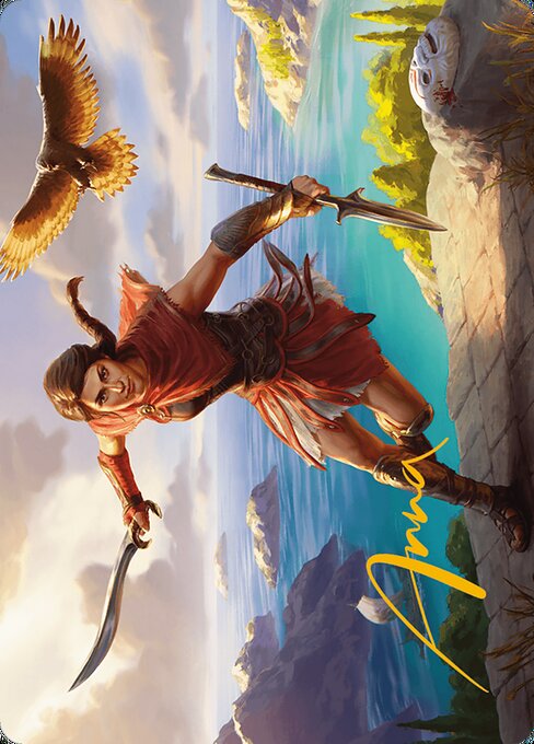 Kassandra, Eagle Bearer Art Card