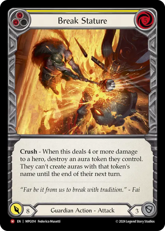 Break Stature (Yellow)