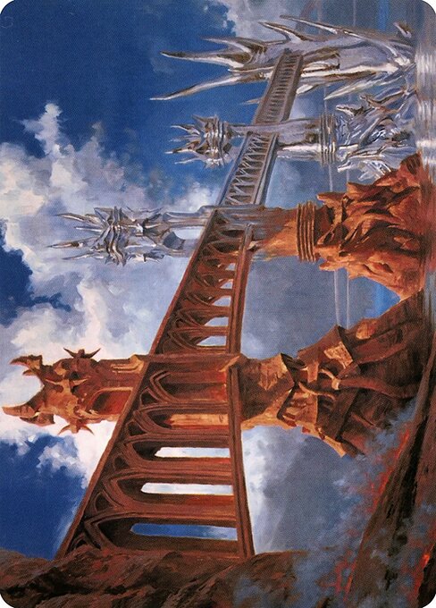 Silverbluff Bridge Art Card