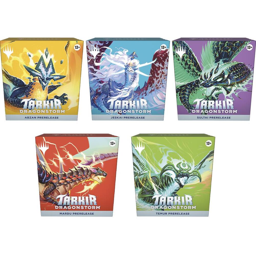 Tarkir Dragonstorm Prerelease Kits Set of 5