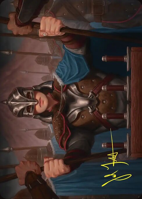 Bard's Attendant Art Card