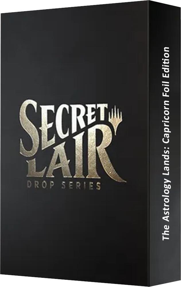 Secret Lair Drop Astrology Lands Capricorn Foil