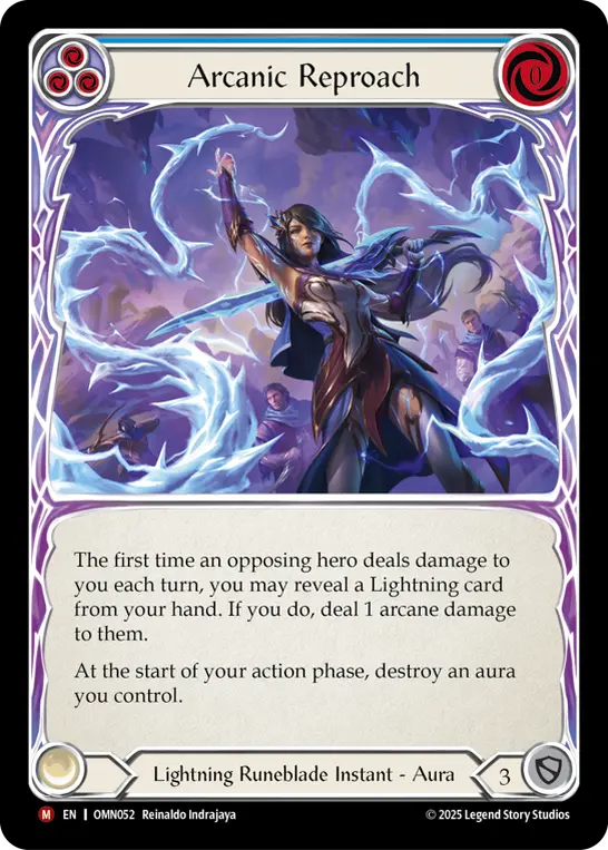 Arcanic Reproach (Blue)