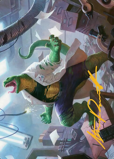 Lizard, Connors's Curse Art Card