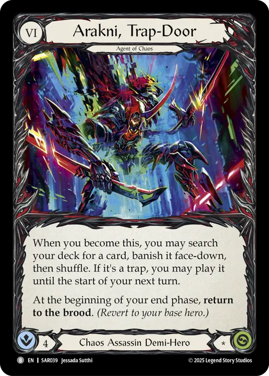 Arakni, Trap-Door
