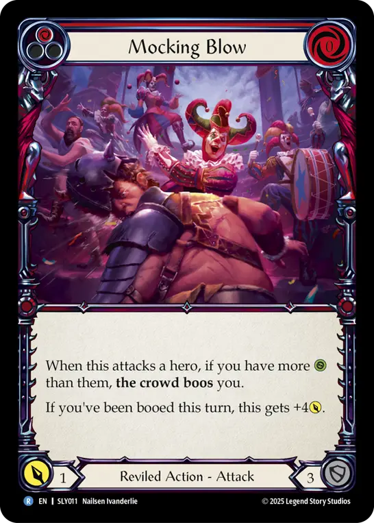 Mocking Blow (Red)