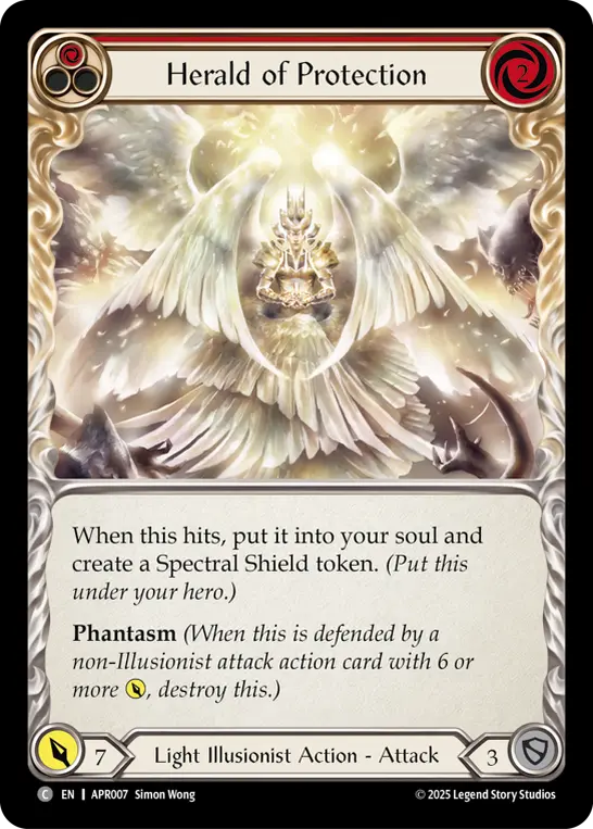 Herald of Protection (Red)