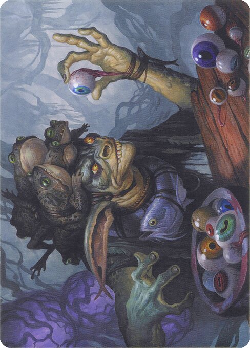 Warteye Witch Art Card