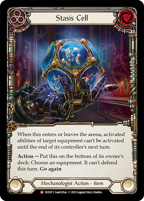 Stasis Cell (Blue)