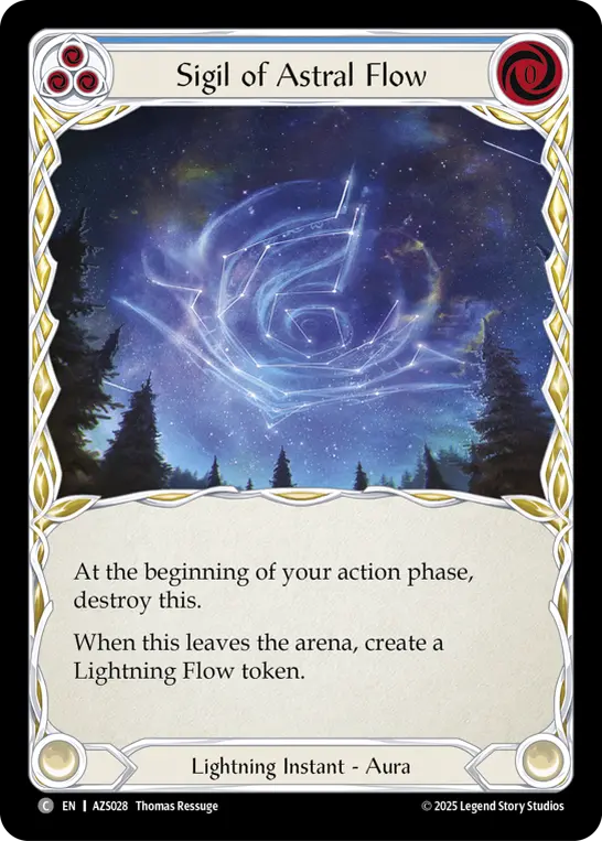 Sigil of Astral Flow (Blue)