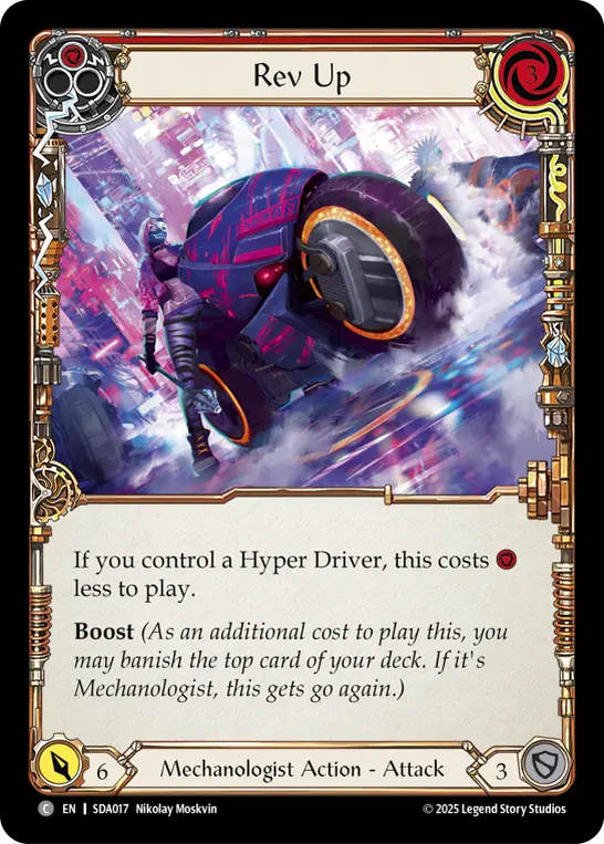 Rev Up (Red)