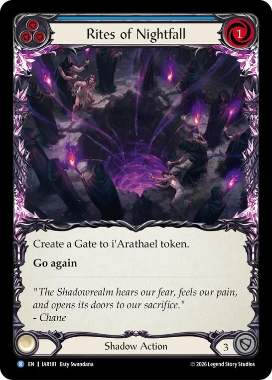 Rites of Nightfall (Blue)