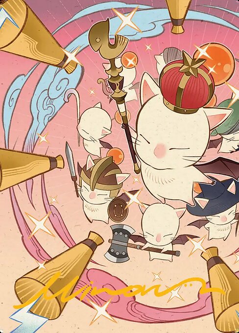 Summon: Good King Mog XII Art Card