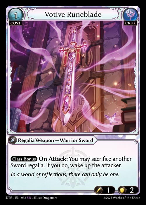 Votive Runeblade