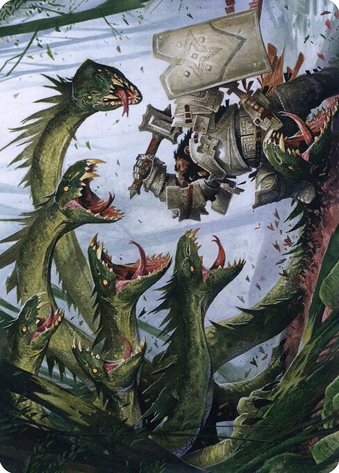 Lair of the Hydra Art Card