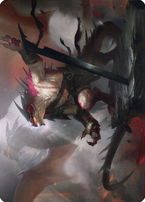 Rivaz of the Claw Art Card