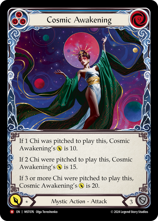 Cosmic Awakening (Blue)