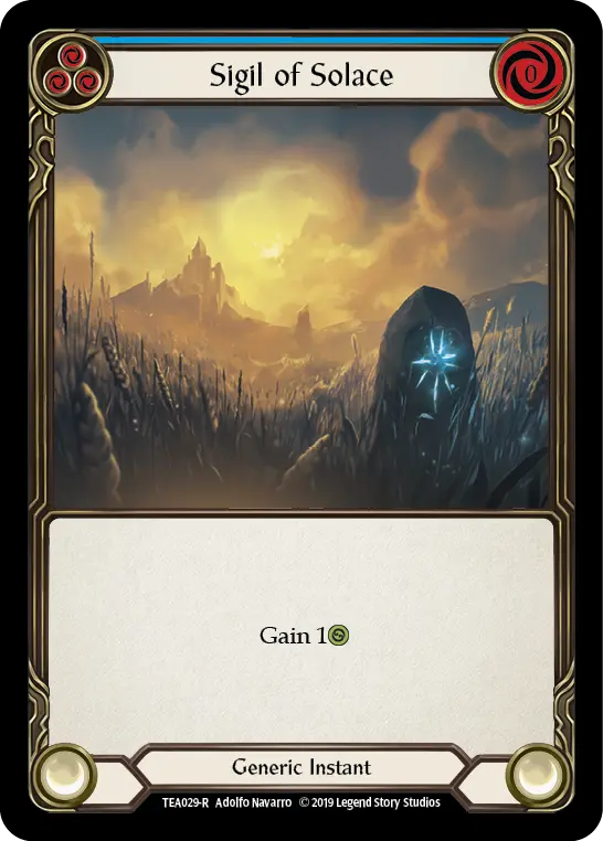 Sigil of Solace (Blue)