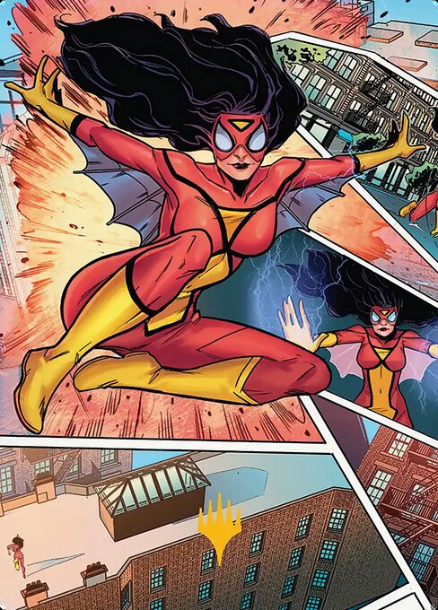 Spider-Woman, Stunning Savior Art Card
