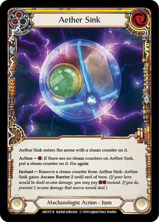 Aether Sink (Yellow)