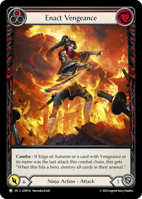 Enact Vengeance (Red)
