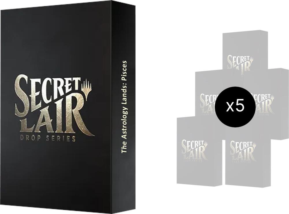 Secret Lair Bundle Astrology Lands Pisces