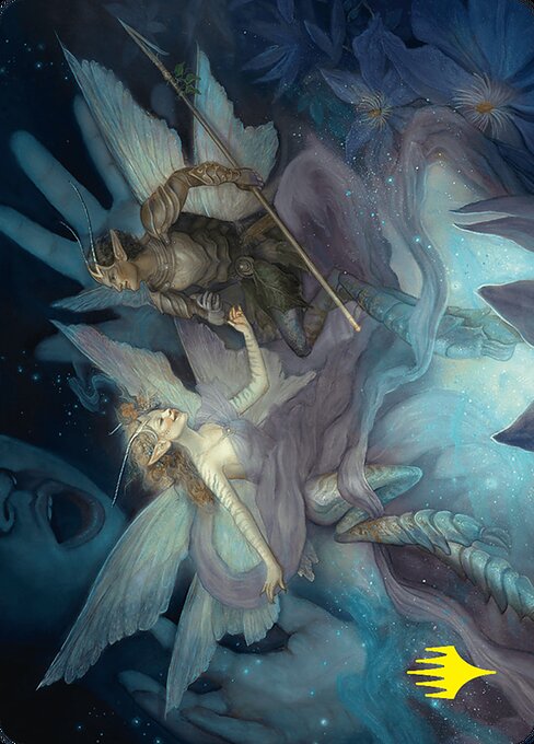 Faebloom Trick Art Card