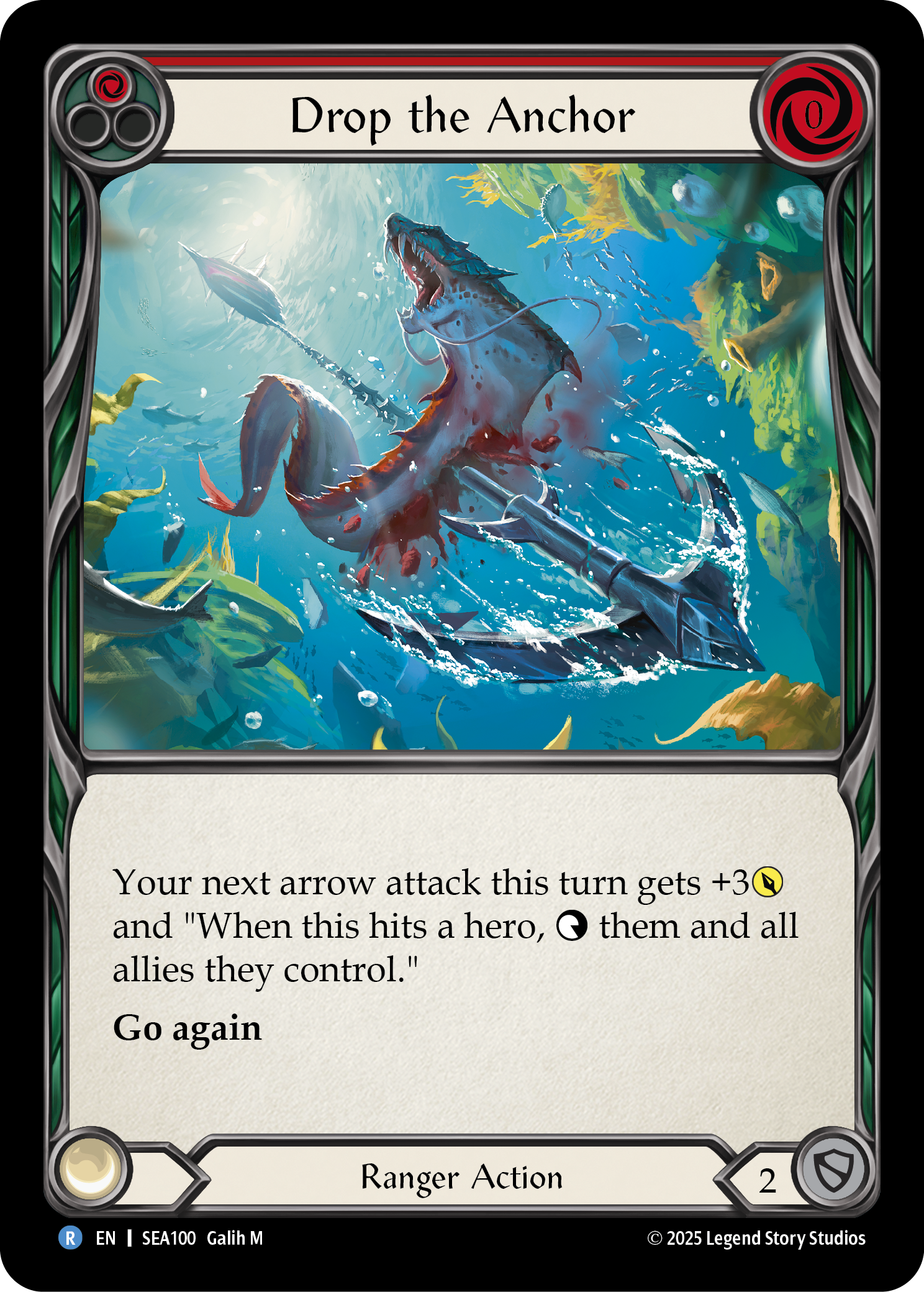 Drop the Anchor (Red)
