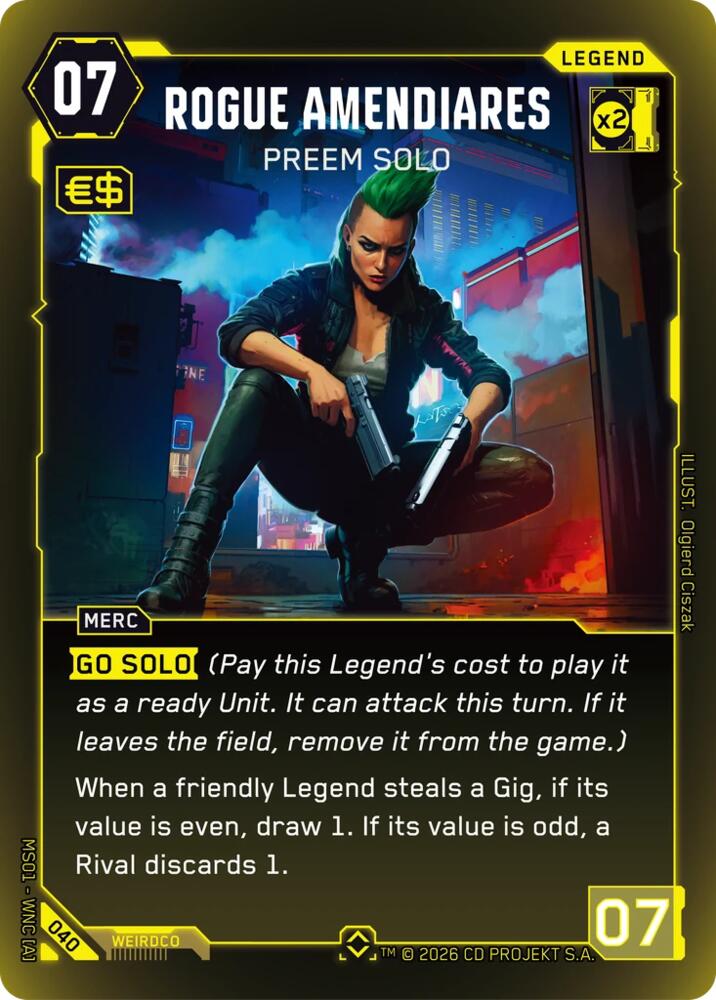 Rogue Amendiares - Preem Solo