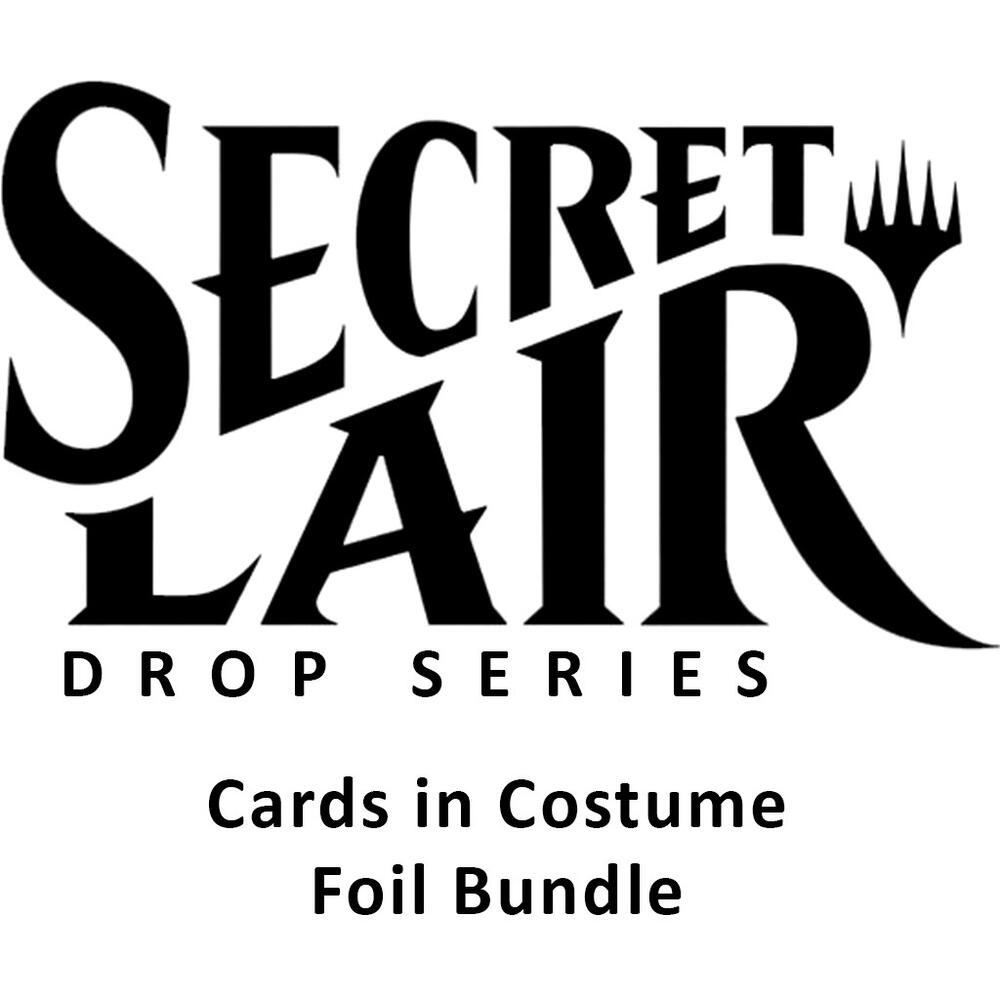 Secret Lair Bundle Spookydrop 2023 Cards in Costume Foil