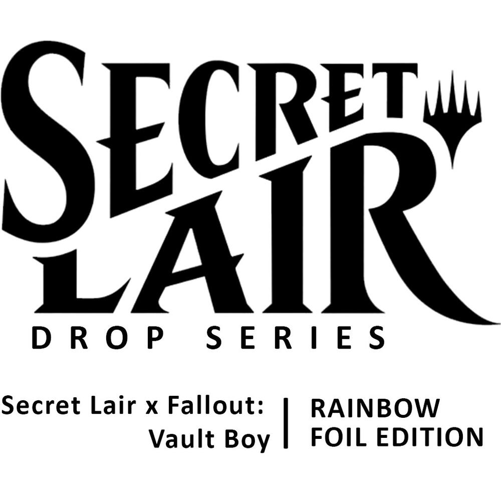 Secret Lair Drop Secret Lair x Fallout Vault Boy Rainbow Foil