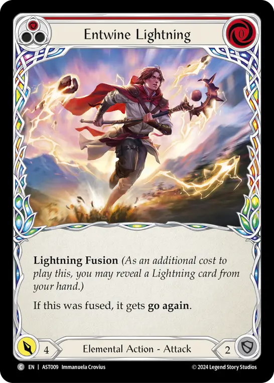 Entwine Lightning (Red)