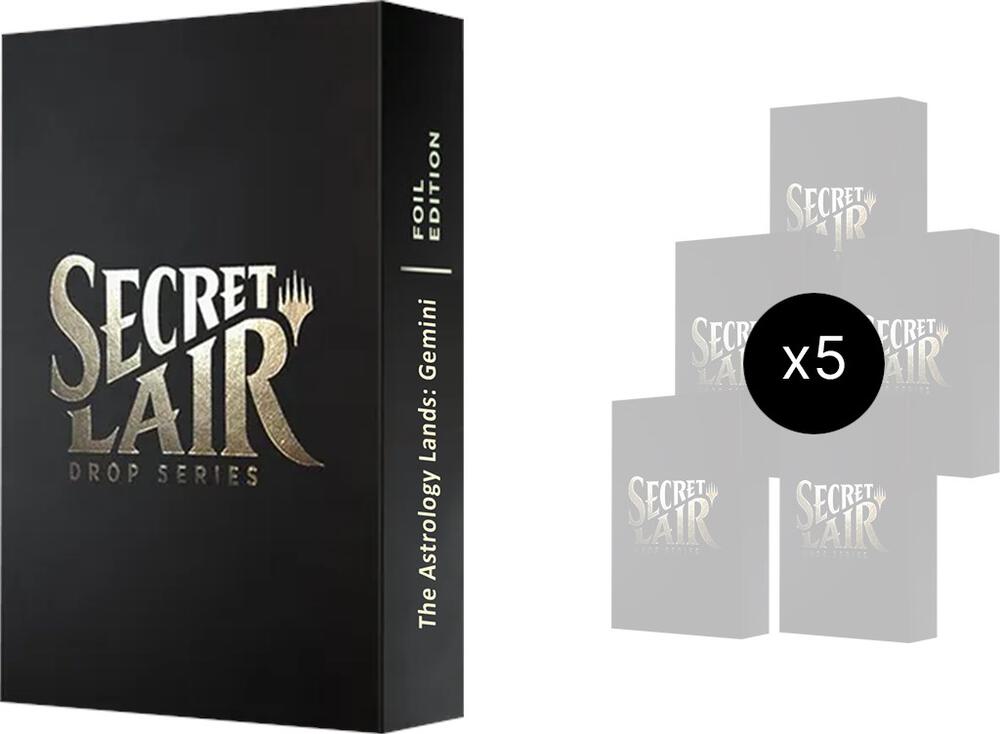 Secret Lair Bundle Astrology Lands Gemini Foil