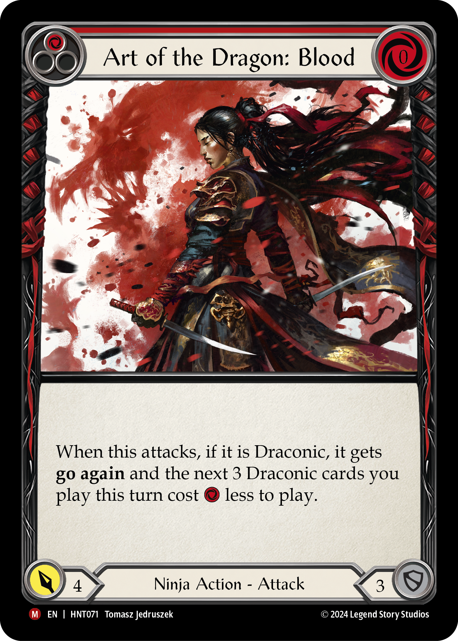 Art of the Dragon: Blood (Red)