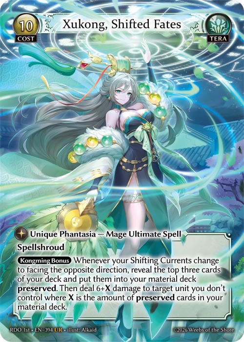 Xukong, Shifted Fates