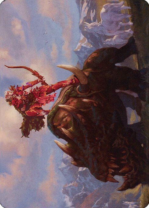 Meria's Outrider Art Card