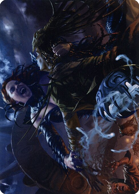 Olivia's Midnight Ambush Art Card
