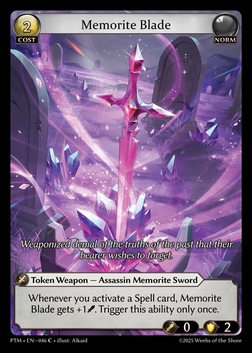 Memorite Blade