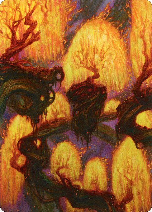Grove of the Burnwillows Art Card