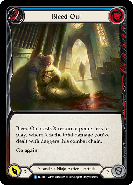 Bleed Out (Blue)