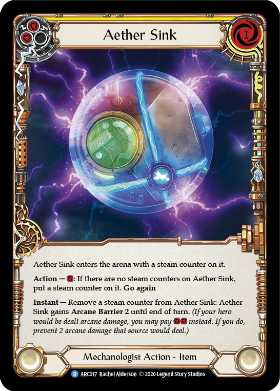 Aether Sink (Yellow)
